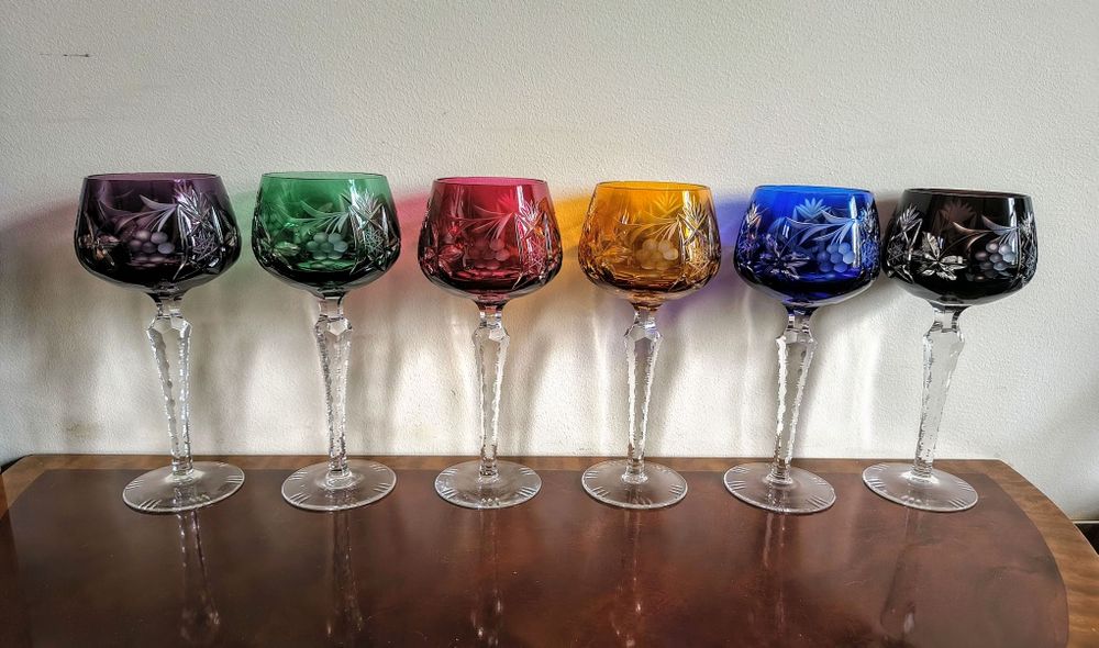 Kieliszki kryształowe Roemery