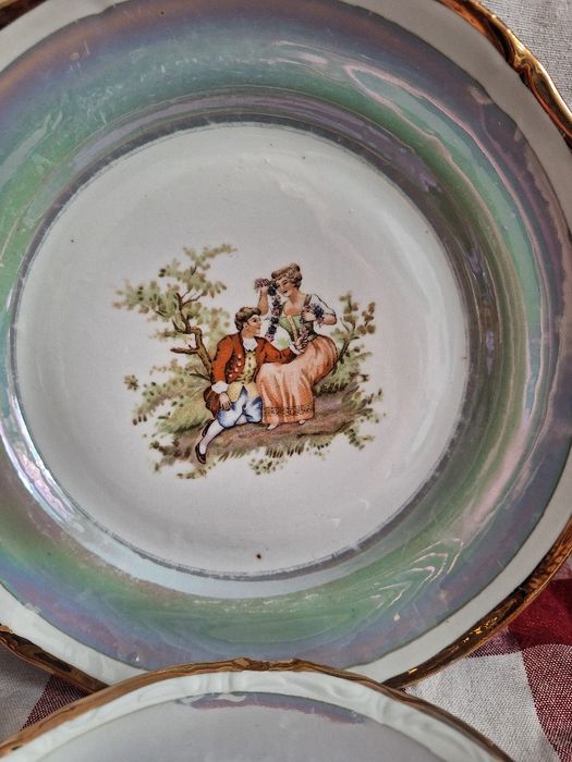 Porcelana Wałbrzych Pan  Tadeusz talerz deserowy i taler