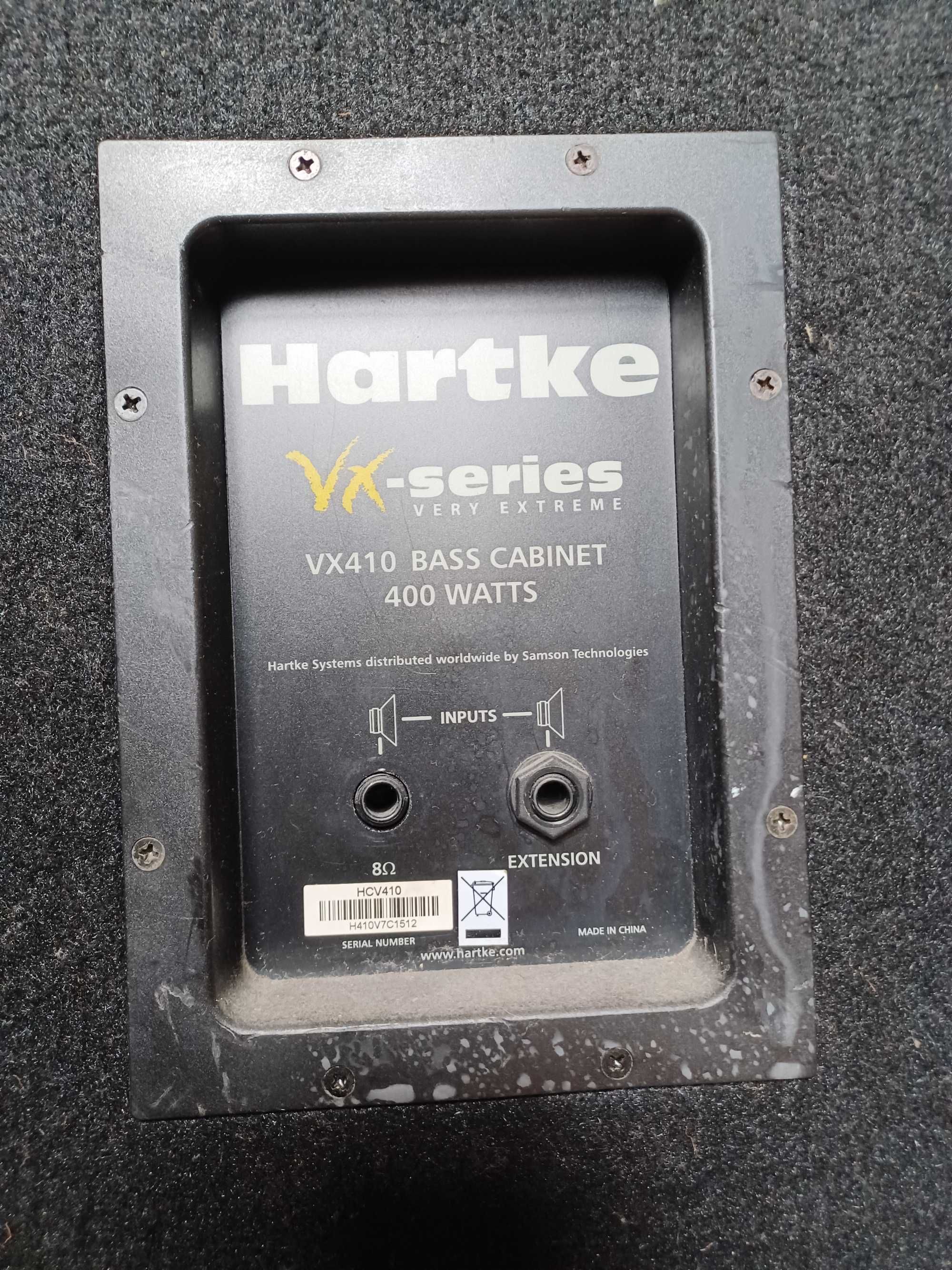Hartke HA3500 wzmacniacz basowy 350W + kolumna VXseries 4x10