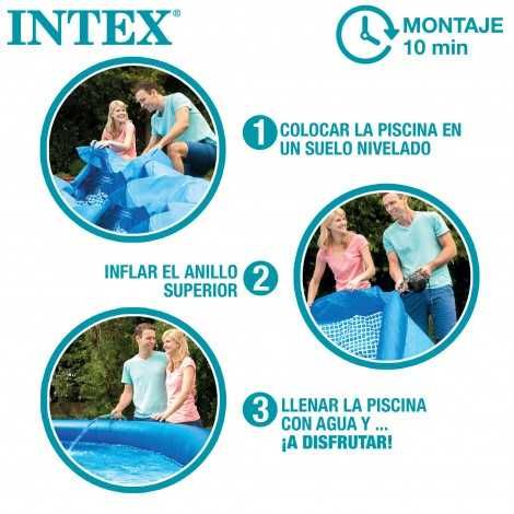 Piscina INTEX 305x61cm e capacidade de 3.077L  *NOVAS* Promo Verão