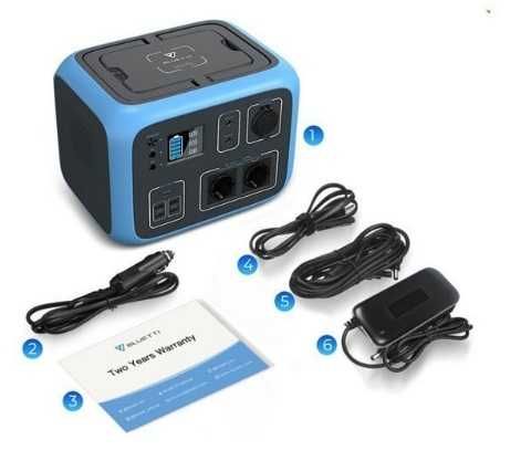 Продам Портативную зарядную станцию 300W AC50S Blue BLUETTI