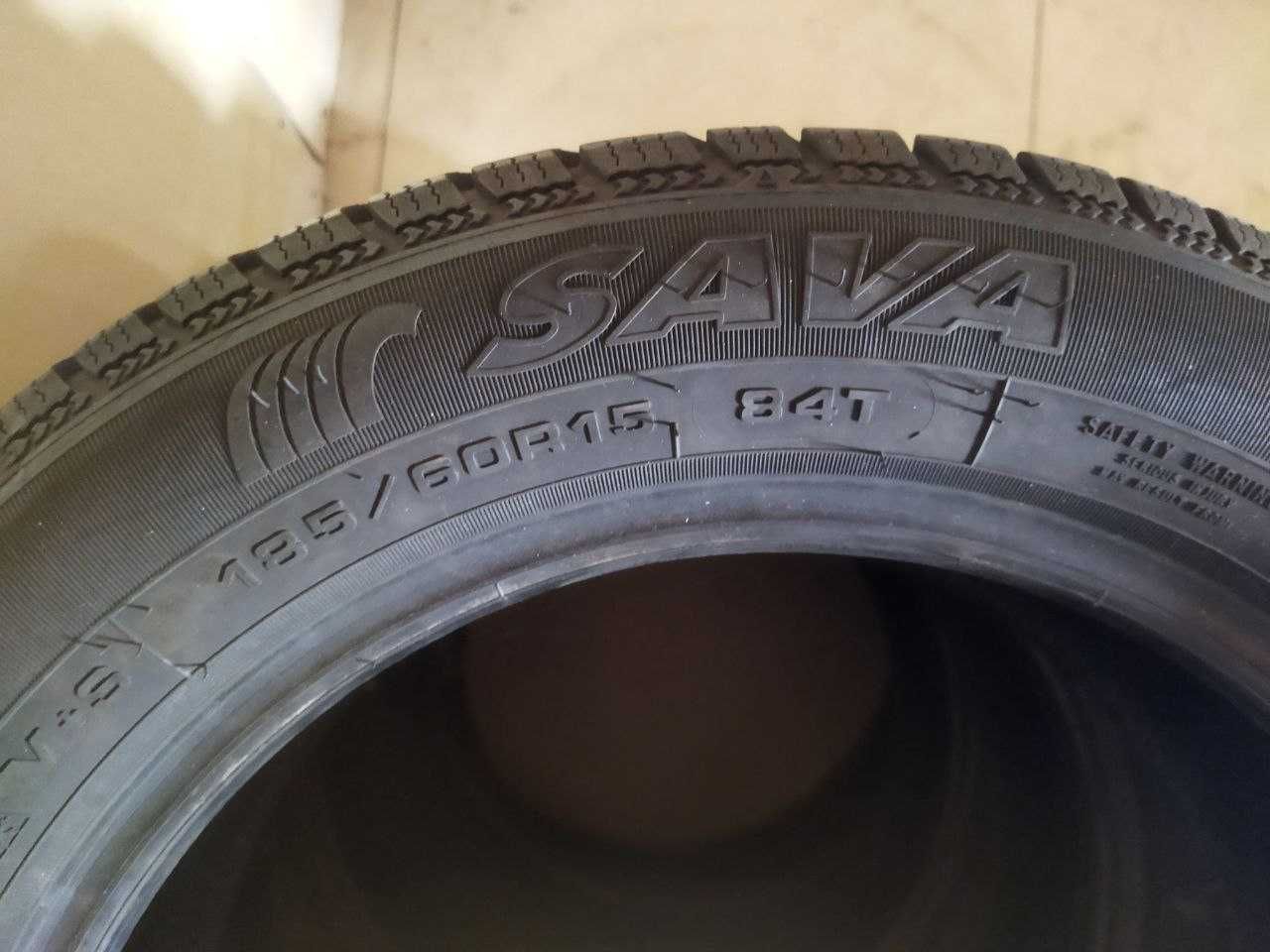Пара шин б/у 185/60R15 84T Sava Eskimo S3+