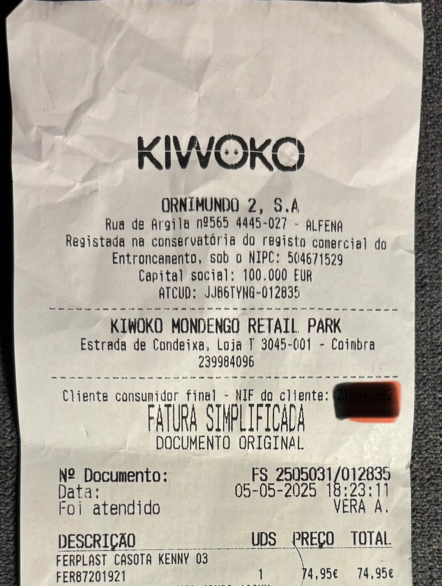 Casota cão médio