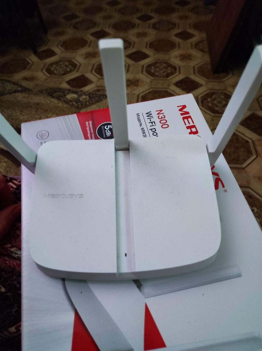 Wi-fi  роутер mercusys n 300