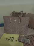 Mala Coach rosa vintage