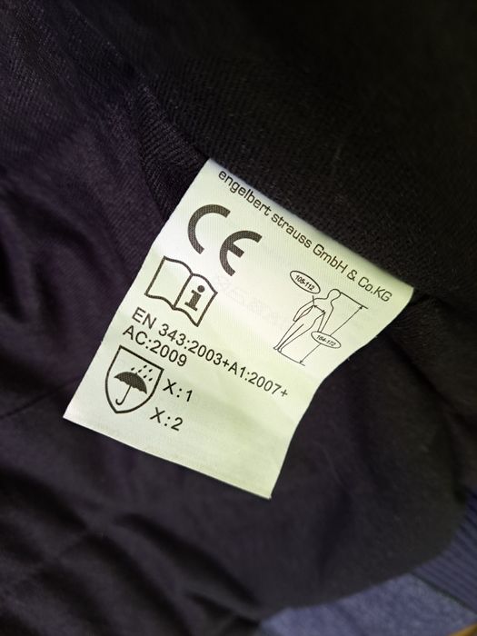 Kurtka zimowa Engelbert Strauss wodoszczelna wiatroszczelna pilotka XL