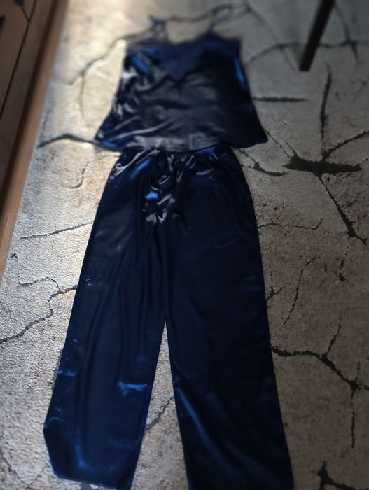 Piżama damska granatowa r. 40