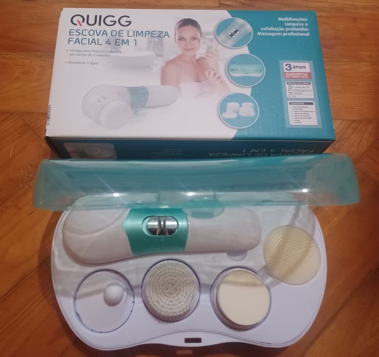 Escova de limpeza de rosto