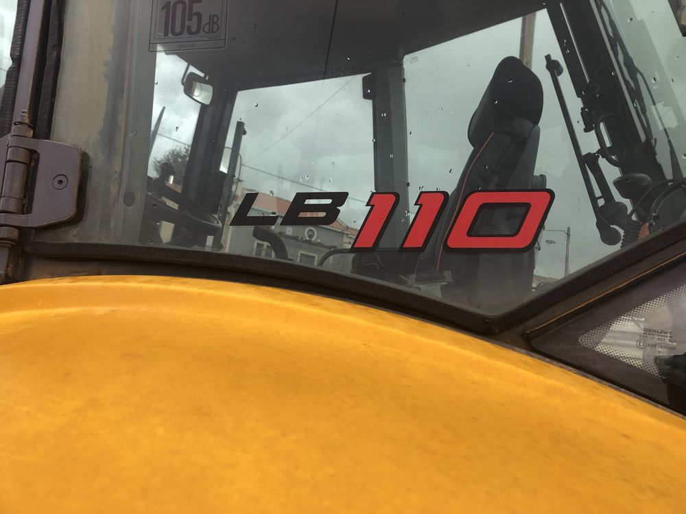retro escavadora new holland lb 110b