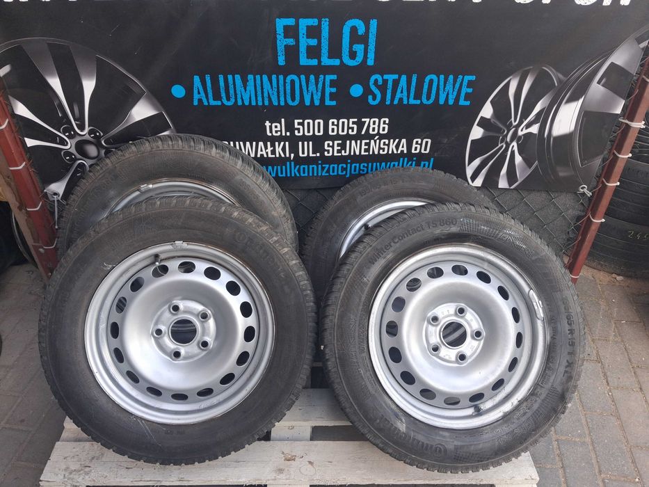 4x koła zimowe R15 5x112 Audi A3 A4 Vw Caddy Golf Touran Passat Skoda