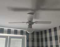 Lampa z wentylatorem 92cm