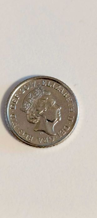 5 пенсе Five Pence 5 2017 Elisabeth II Великобритания
