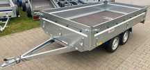 Neptun N7-320 2 KPS  Przyczepa Samochodowa Neptun Nordica N7-320 2KPS 320x168x40cm DMC750kg