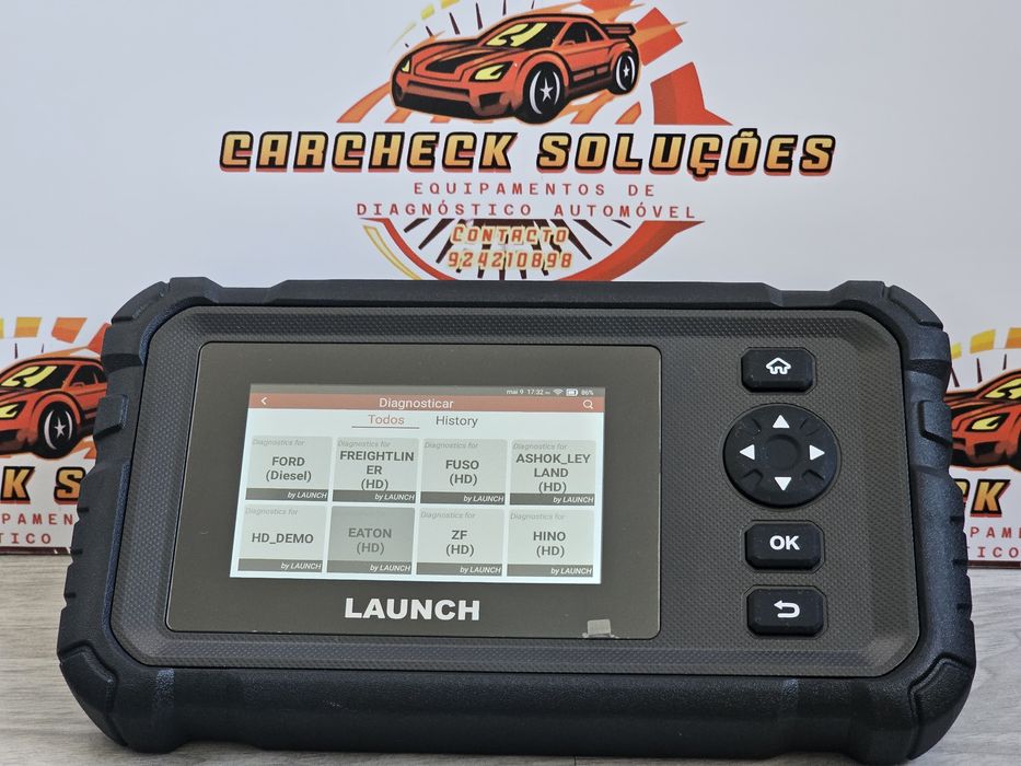 Launch CRP129 HD PESADOS - Maquina de Diagnóstico Profissional