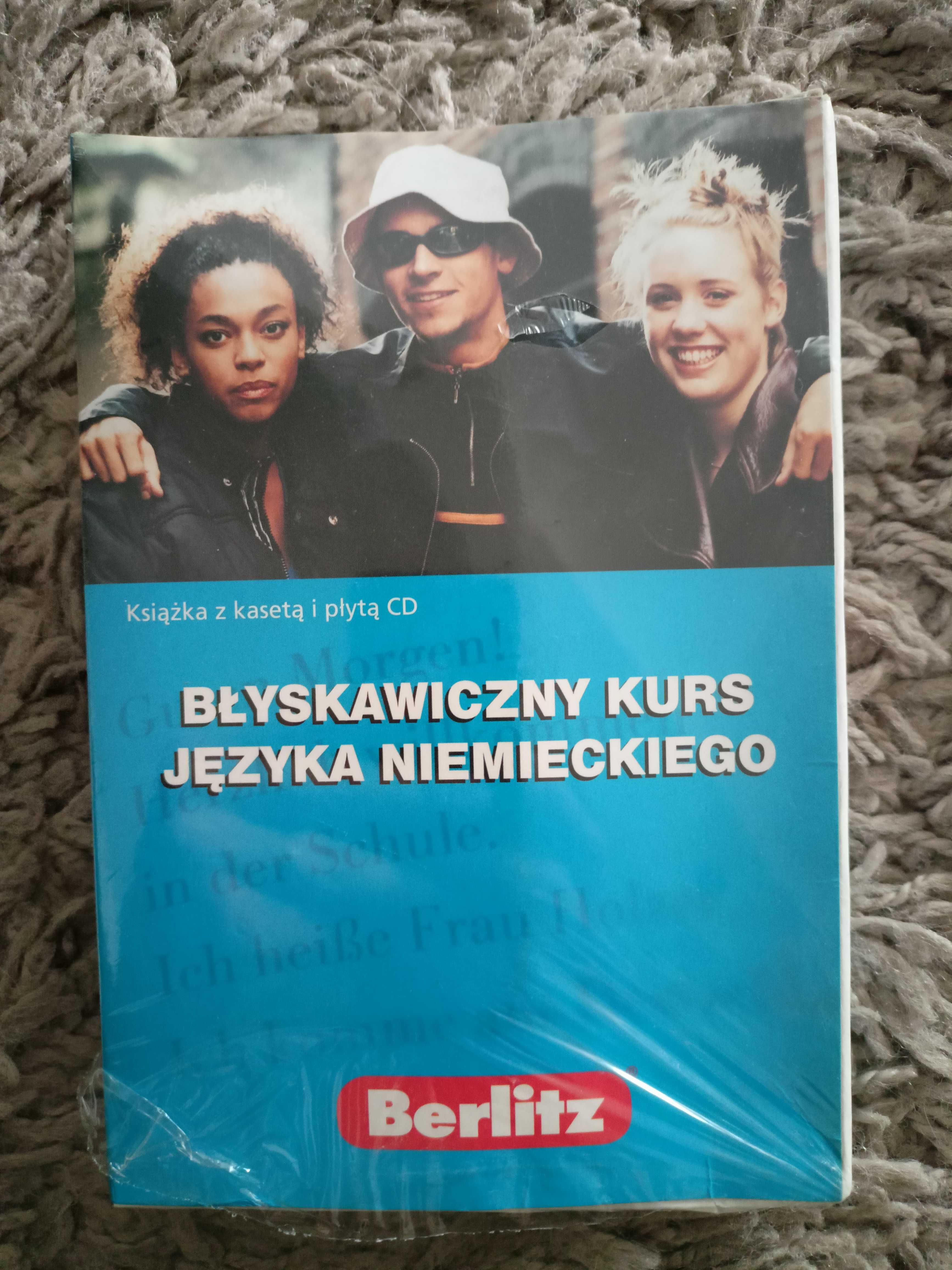 Błyskawiczny kurs języka niemieckiego Berlitz + kaseta i CD