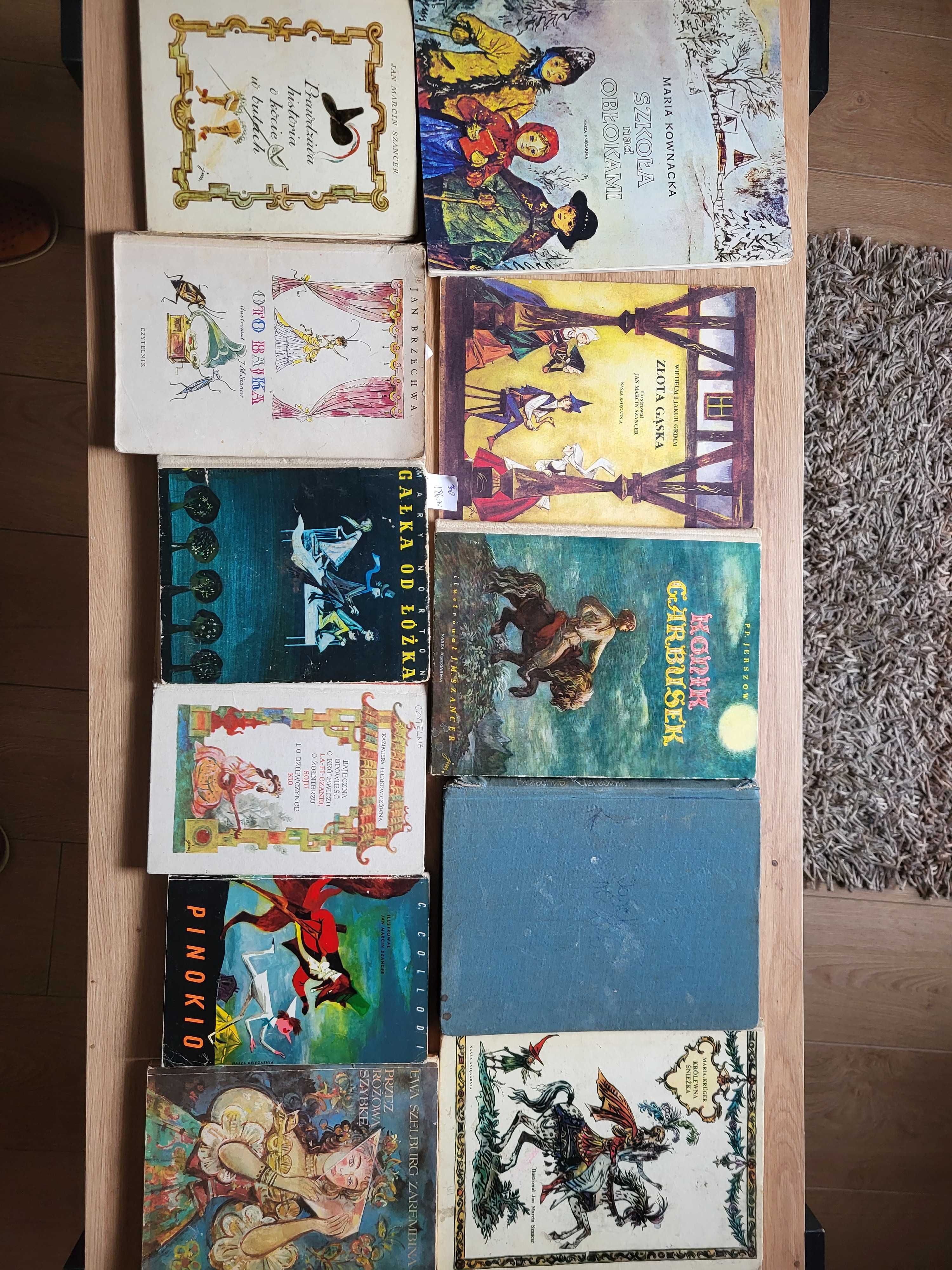Pinokio autor C,Collodi, ilustrował Jan Marcin Szancer