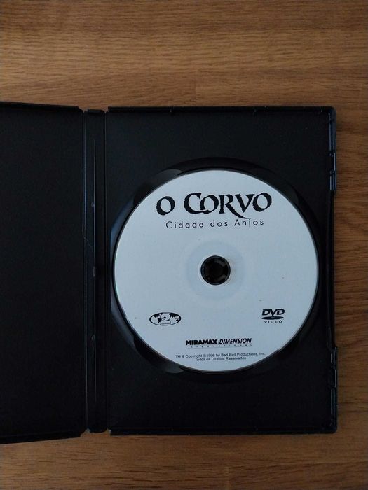 Pack original filmes Fogo Rápido e  Corvo Cidade Anjos