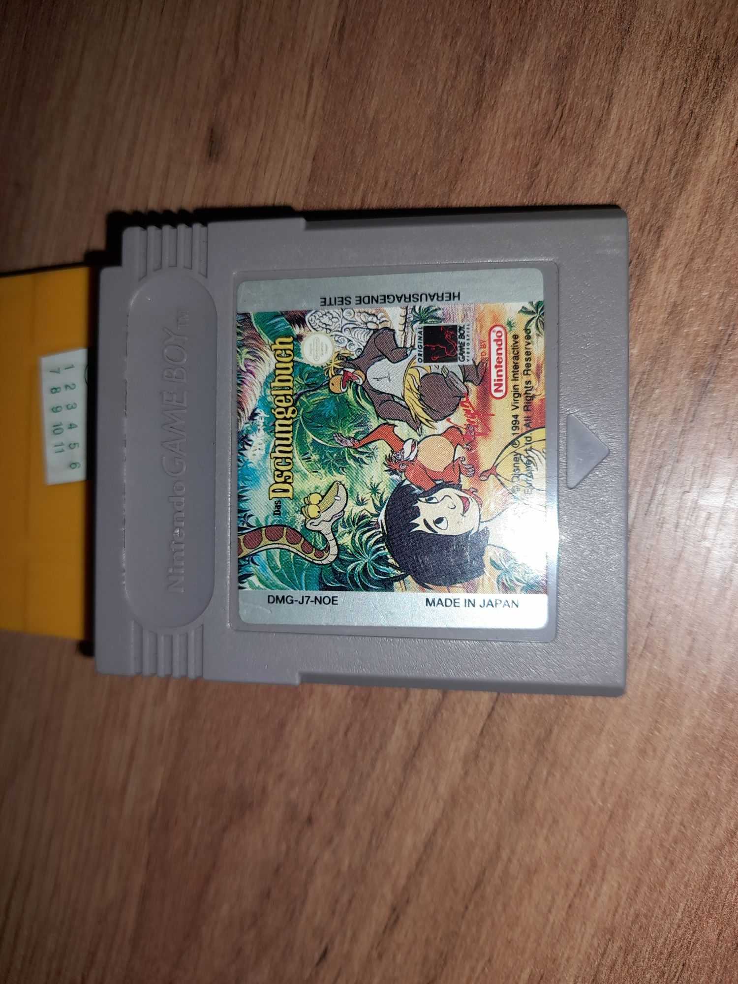 Księga dżungli nintendo gameboy classic pal