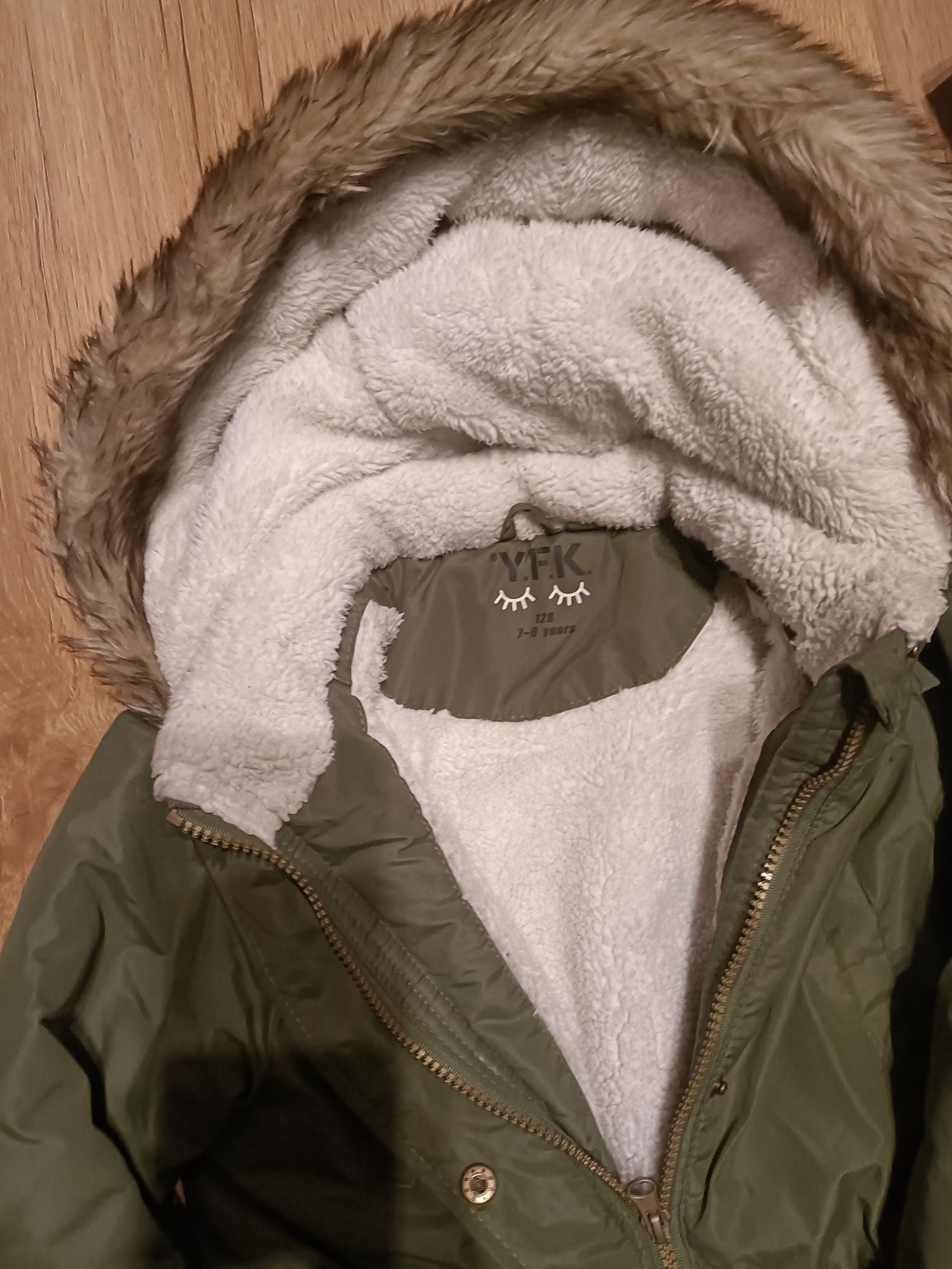 Kurtka parka zimowa