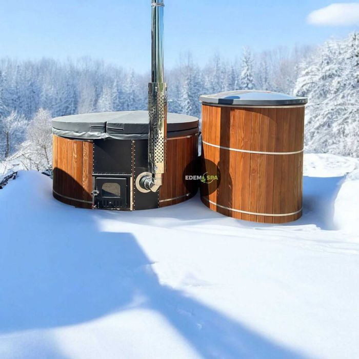 Чан для бізнесу. Спа комплекс. Купель з пічкою. Виробництво чанів