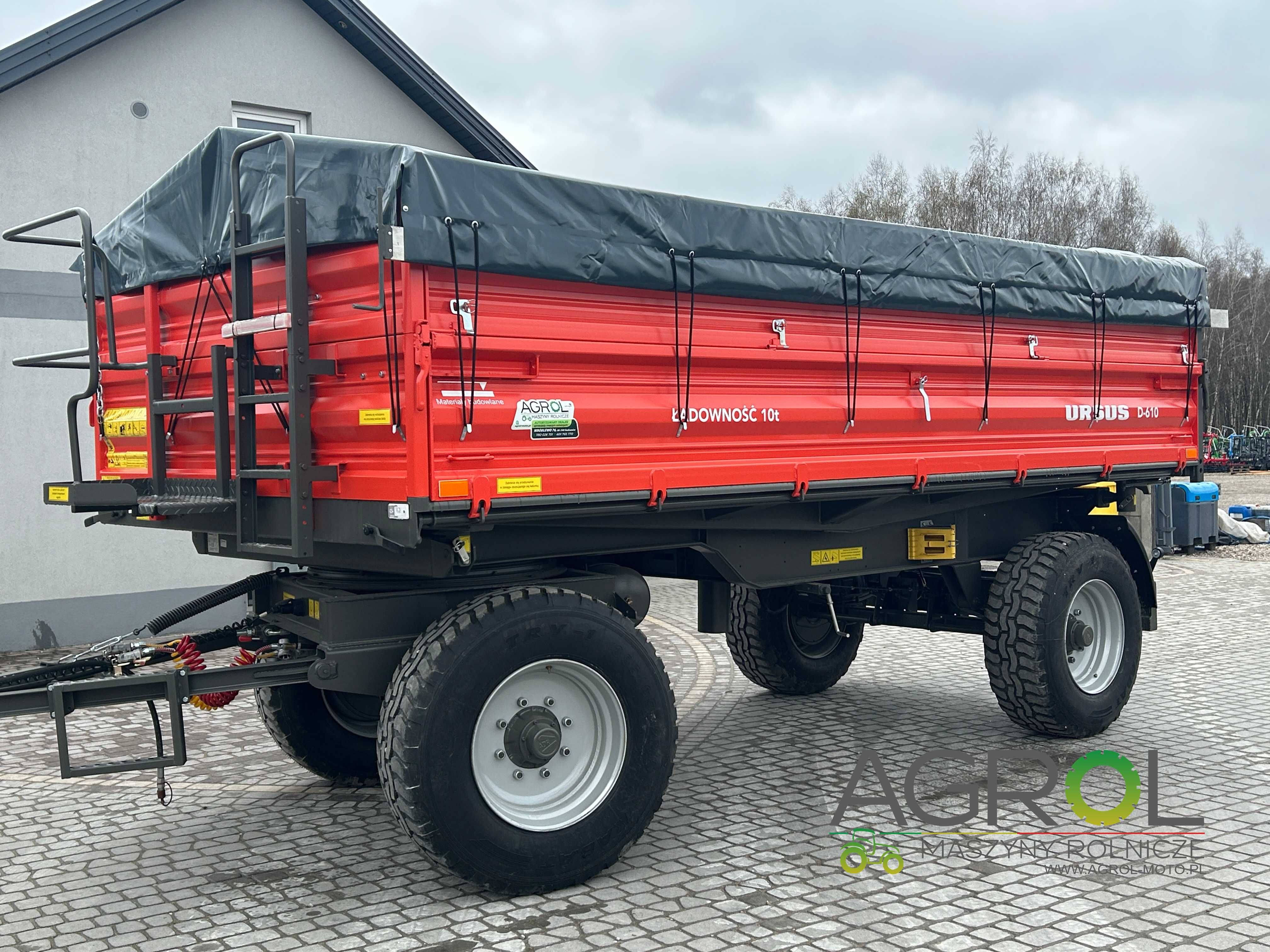 Przyczepa rolnicza URSUS T-083 Skorupowa Tandem 10T PRONAR