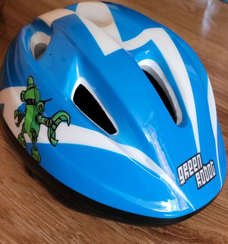 Sprzedam kask niebieski M (52-56cm)