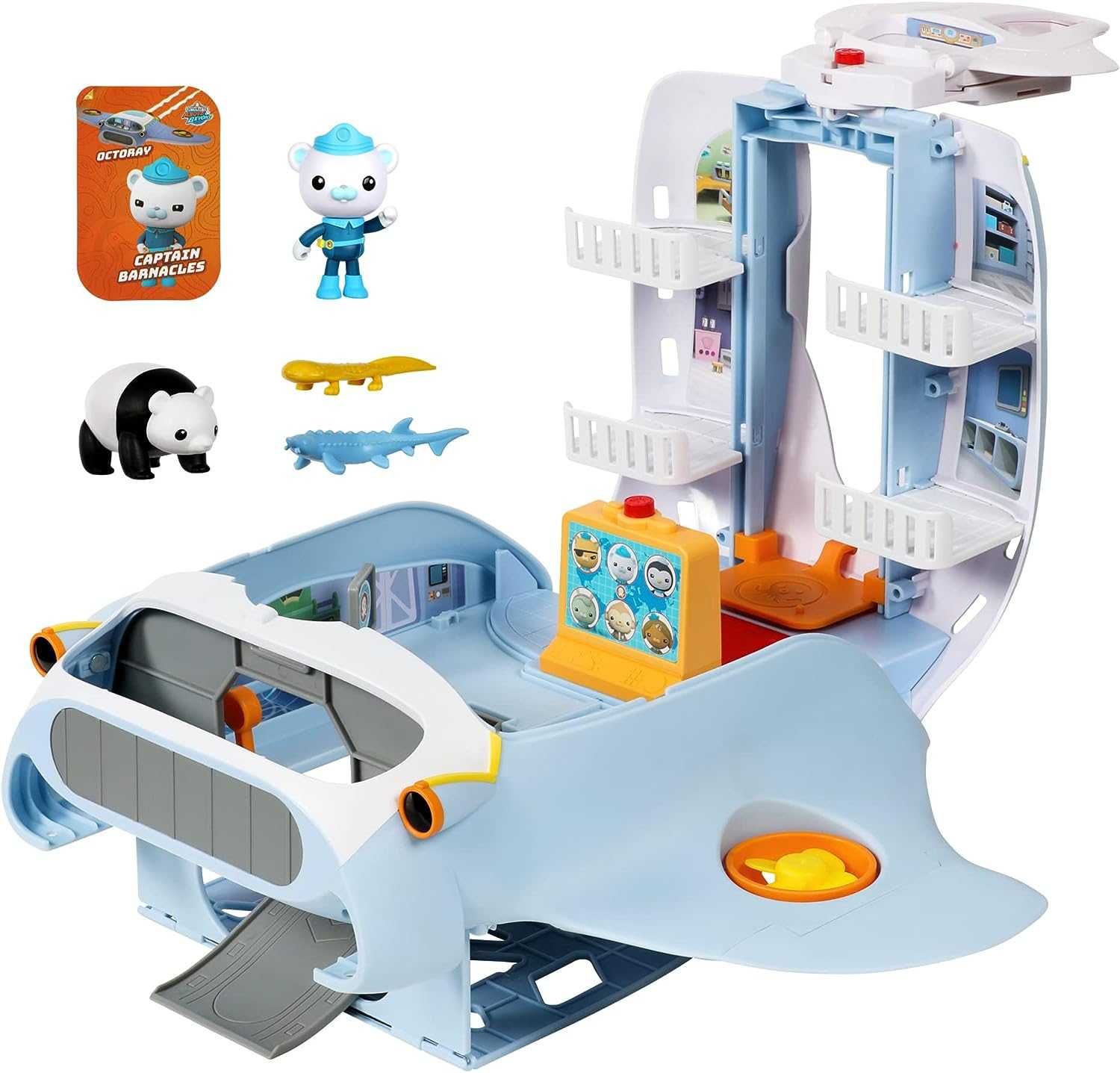 Трансформер октонавти Octaray Окторей світло,звук.Octonauts