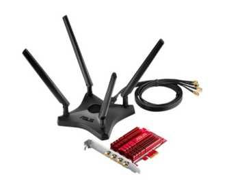 PLACA DE REDE ASUS PCE-AC88 Dual-Band Wireless adapter