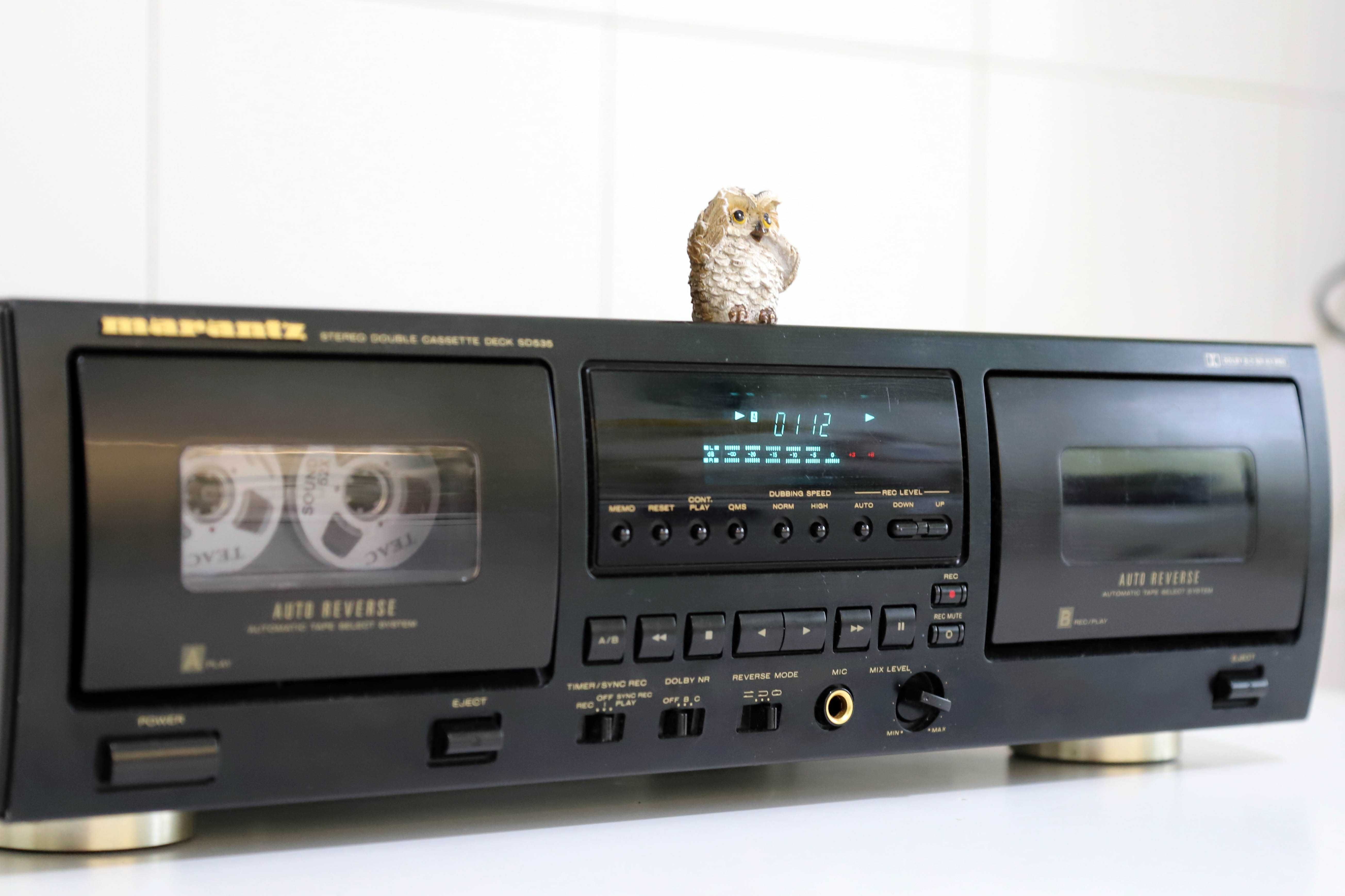 Marantz SD535 Duplo Tape Deck Cassetes autoreverse