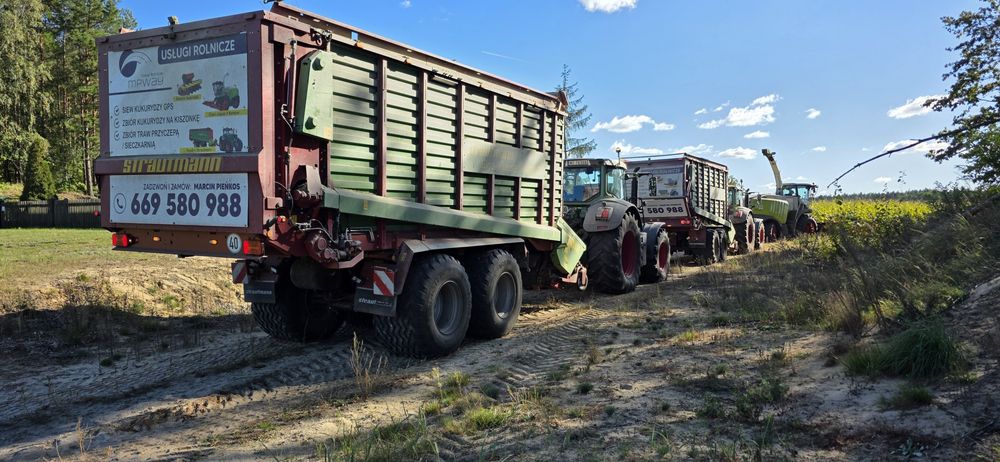 MPway - zbiór/koszenie kukurydzy (Claas + Fendt + Strautmann)