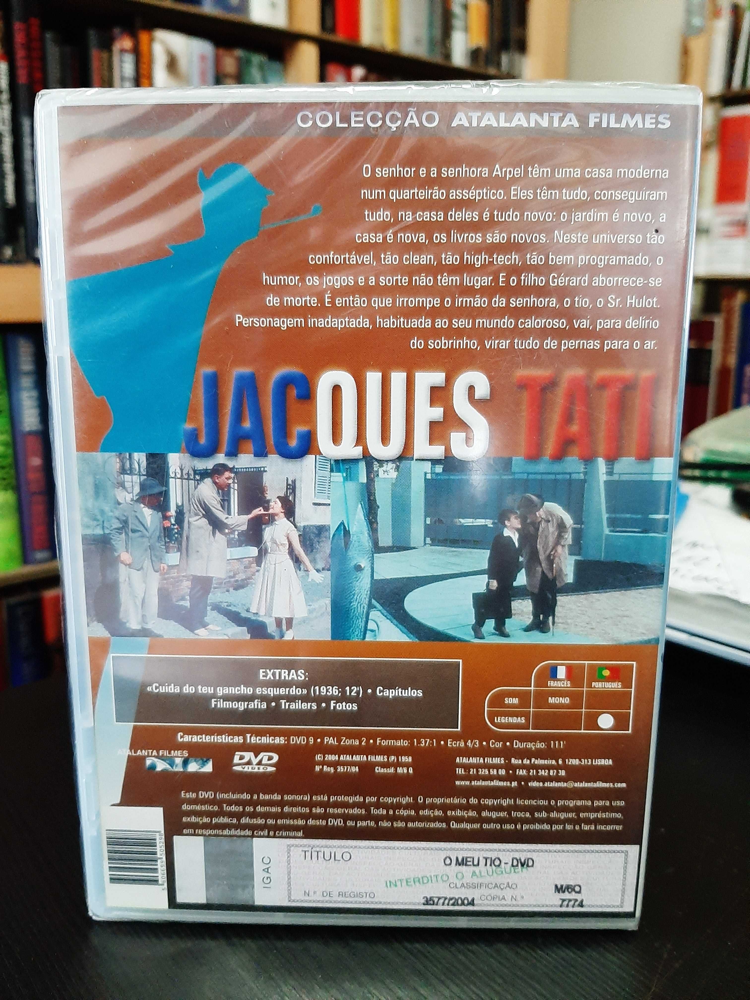 Jacques Tati – O meu Tio - Mon Oncle – NOVO – SELADO