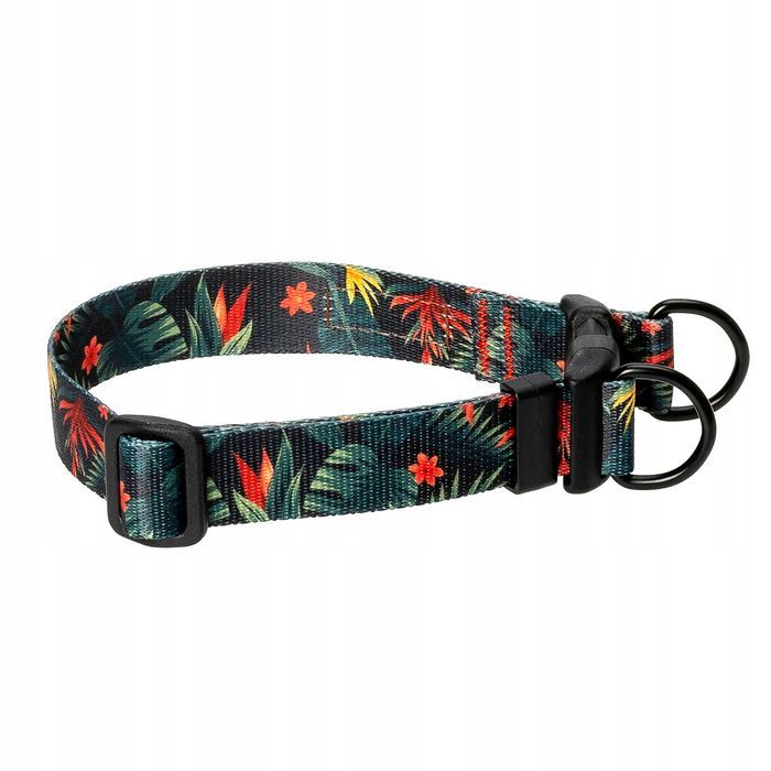 obroża dla dużego silnego psa molosy pitbull m/l 25 mm  z nadrukiem