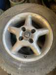 Vendo jantes e pneus R13 4/100 4/108 165/80r13