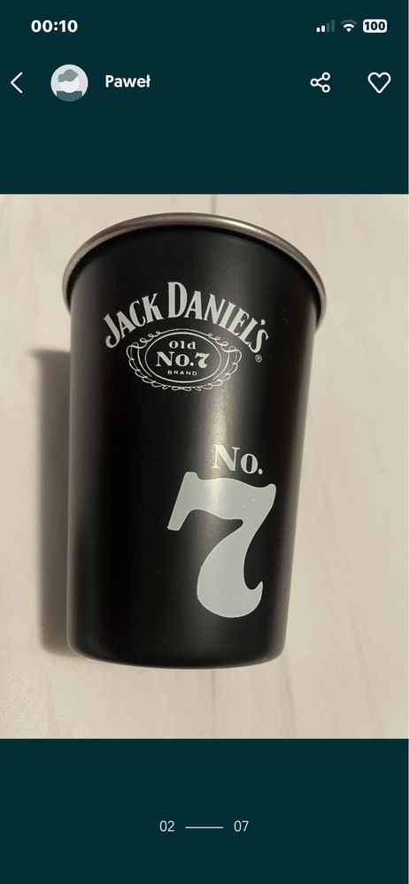 Kolekcjonerski trzy różne puszki Jack daniels polecam