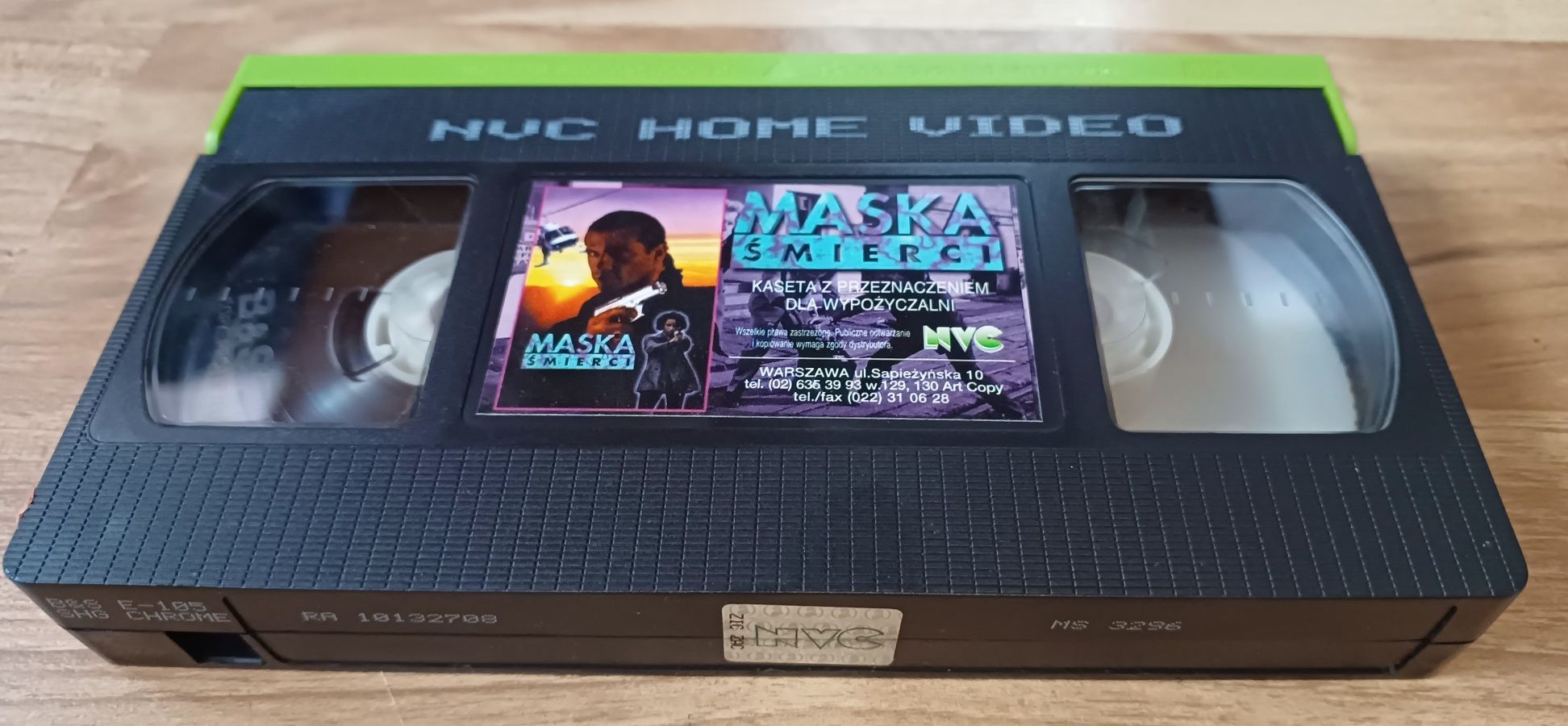 Film VHS Maska śmierci  Lorenzo Lamas