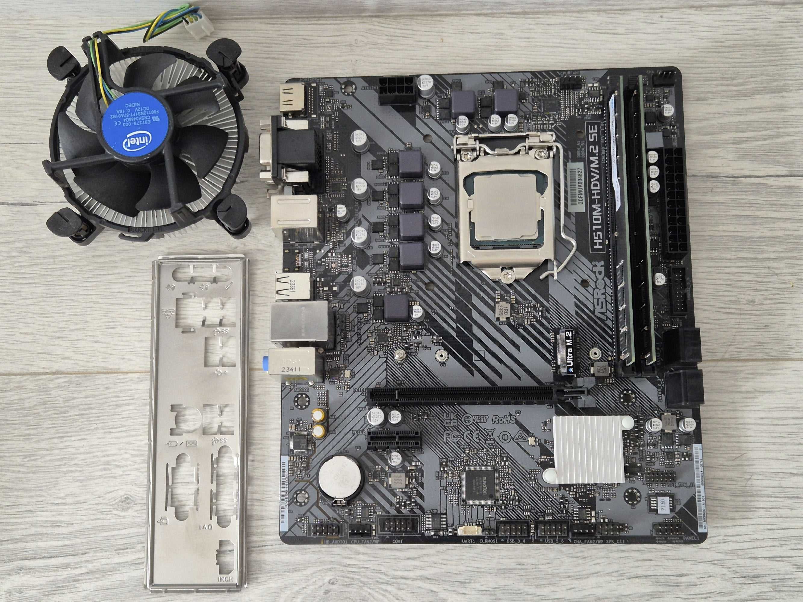 s1200 сет Intel Core-i3 10105 4.4GHz з графікою + плата H510. Trade-in