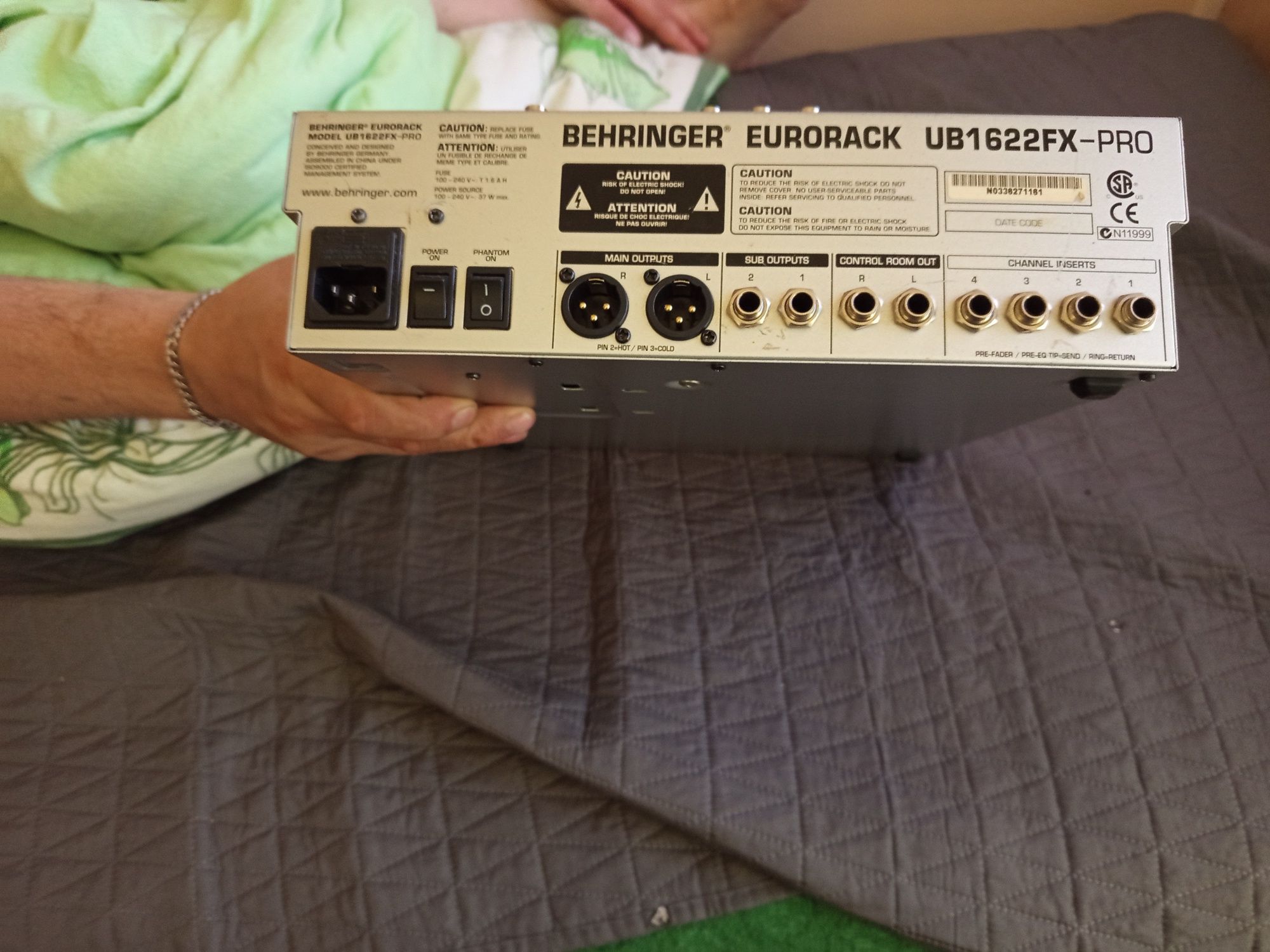 Mikser Behringer Eurorack ub1622FX