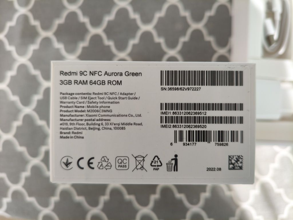 Redmi 9C NFC 3/64 GB