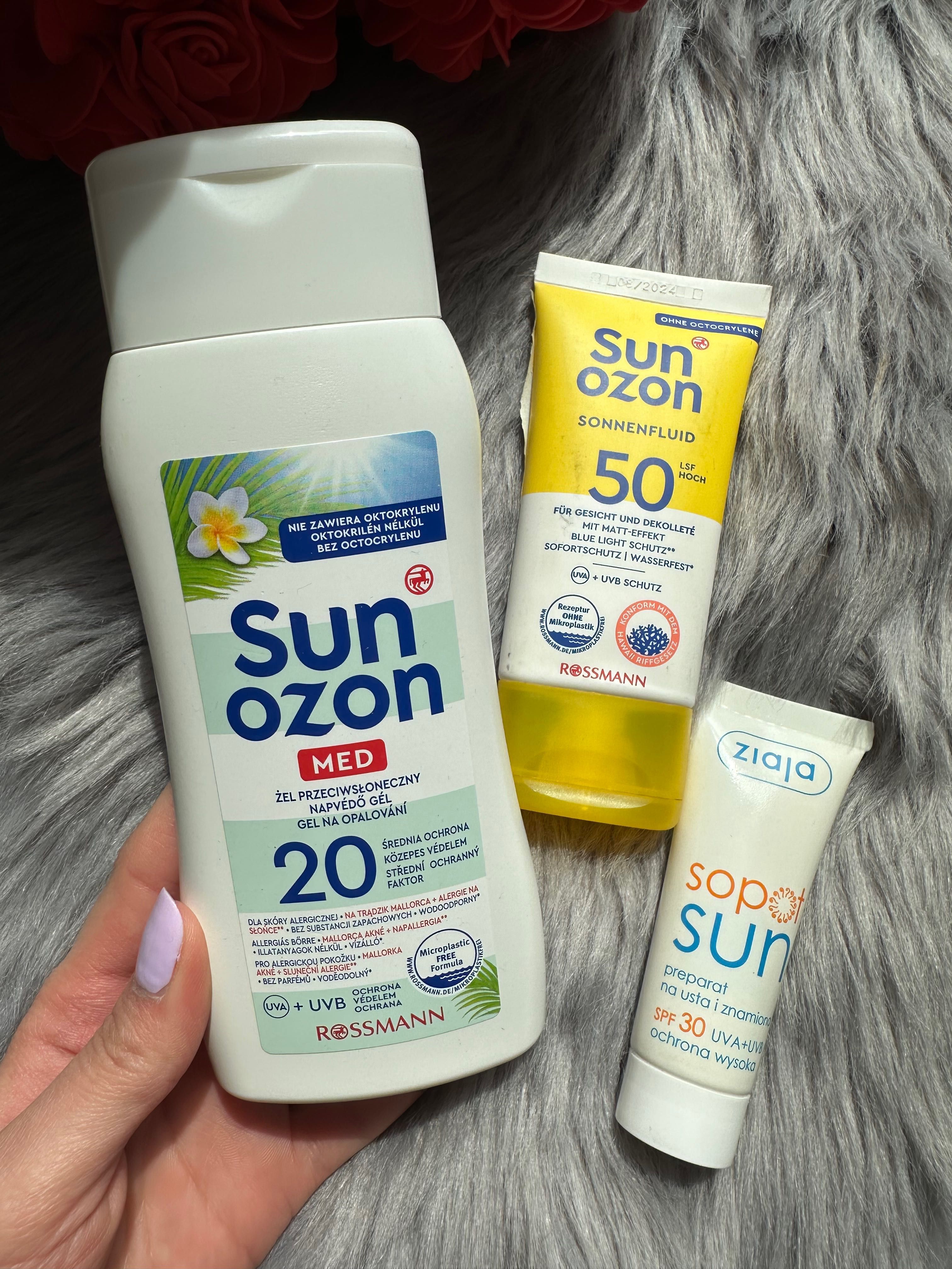 balsam sun ozon spf 20 50 ziaja sun sopot do opalania mleczka krem