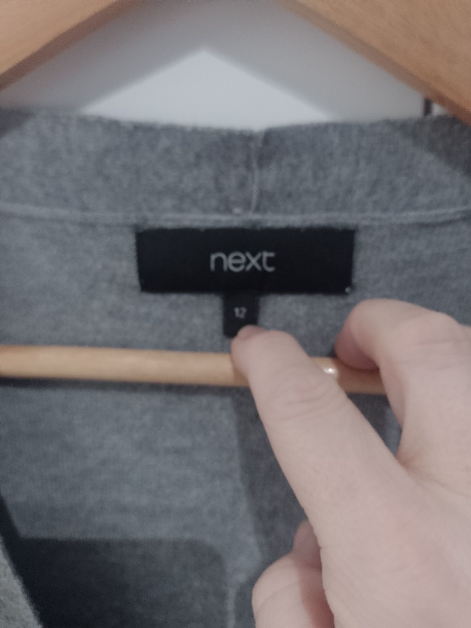 Next długi damski sweter roz L 40