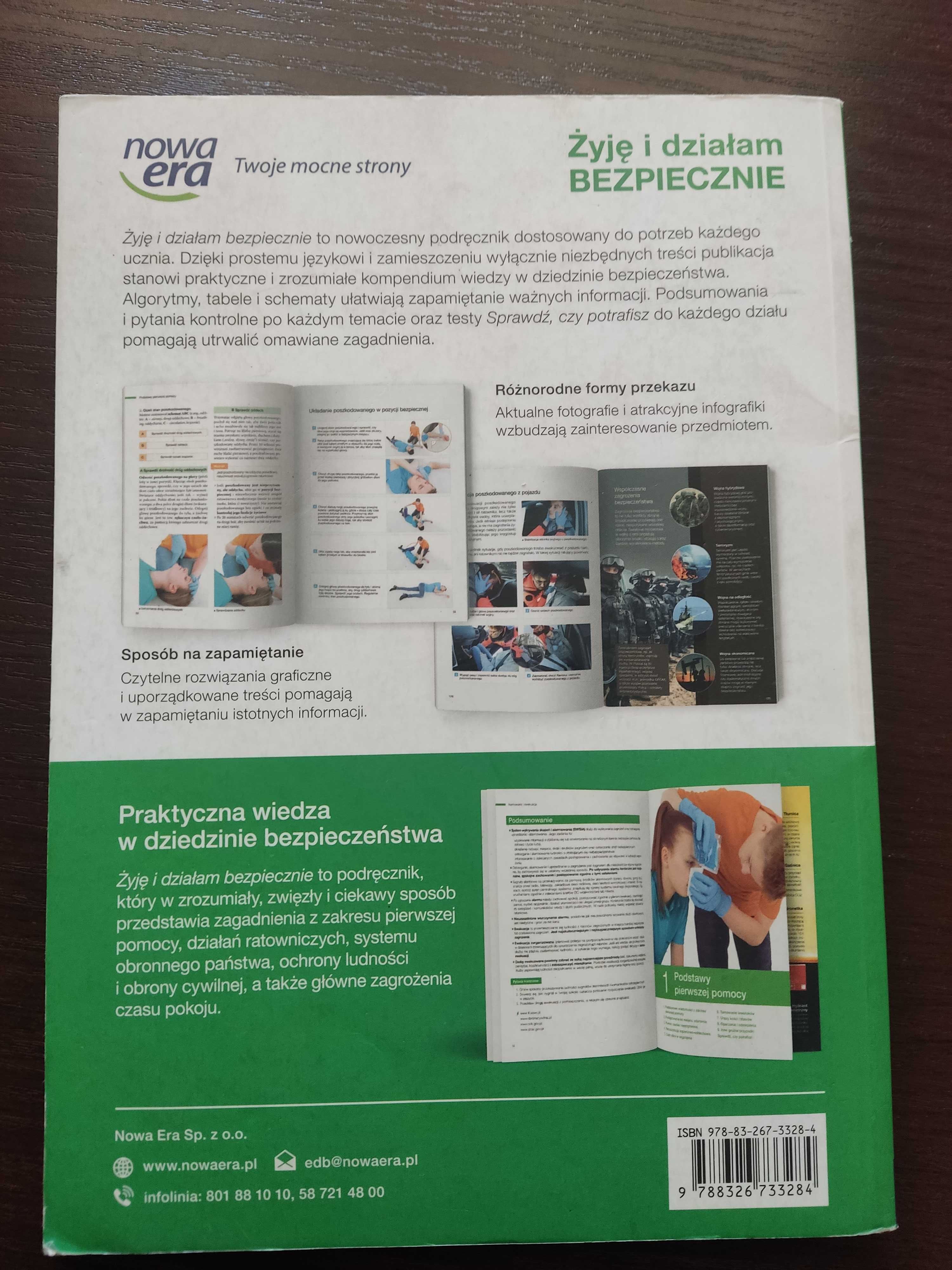 Żyję i działam bezpiecznie podręcznik EDB Nowa Era