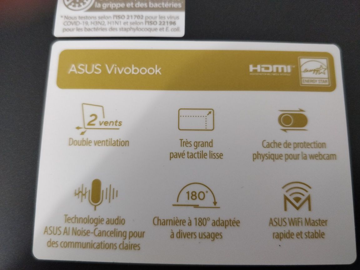 Asus Vivobook 16 , Ryzen 9 7940HS, DDR5, Windows 11