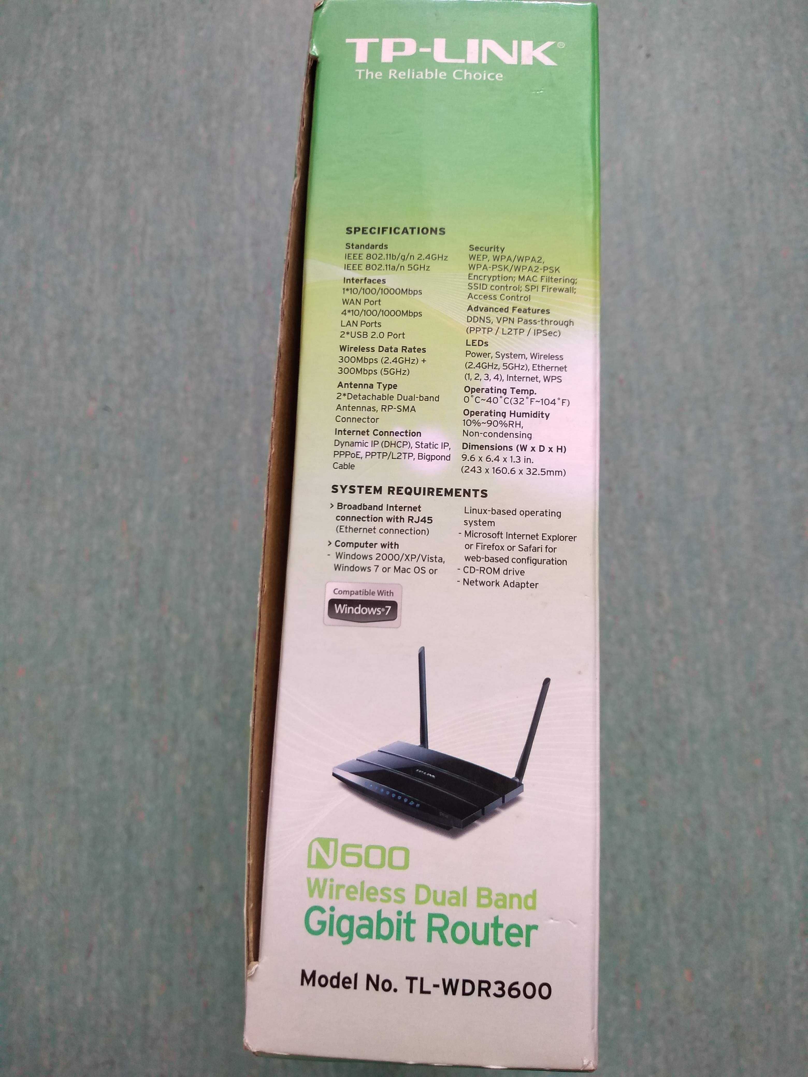 Router bezprzewodowy TP-Link TL-WDR3600