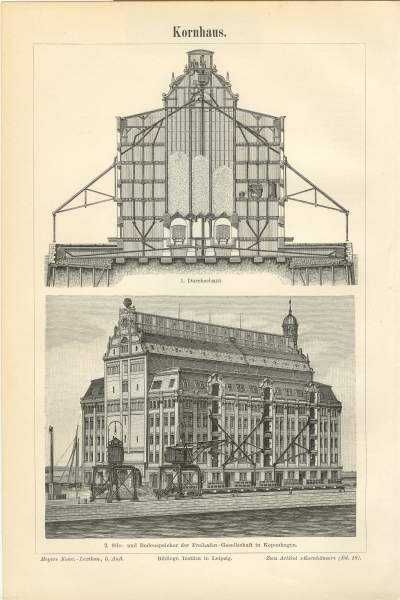 Architektura  oryginalne grafiki z XIX w.