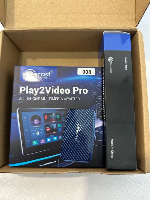 Adapter multimedialny Ottocast Play2Video Pro do auta YouTube Netflix