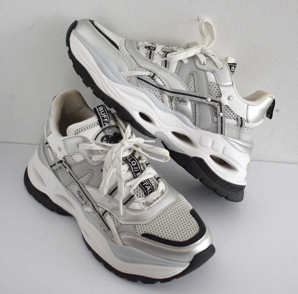 Buffalo Triplet Hollow - Sneakersy niskie buty na platformie 41