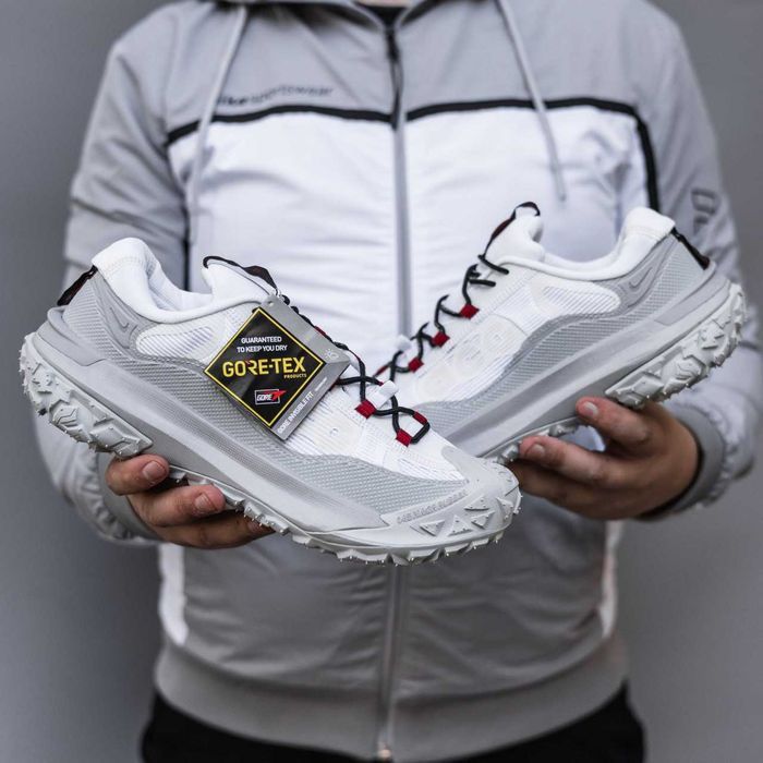 Кросівки Nike ACG Mountain Fly Gore-Tex White/Grey premium