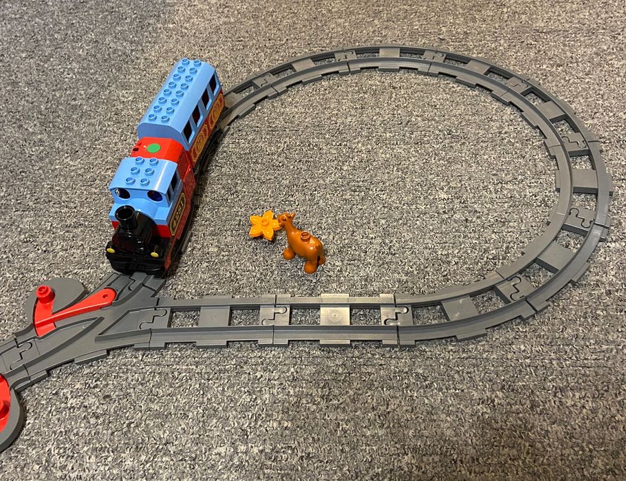 Podwójne tory LEGO DUPLO Mój Pierwszy Pociąg