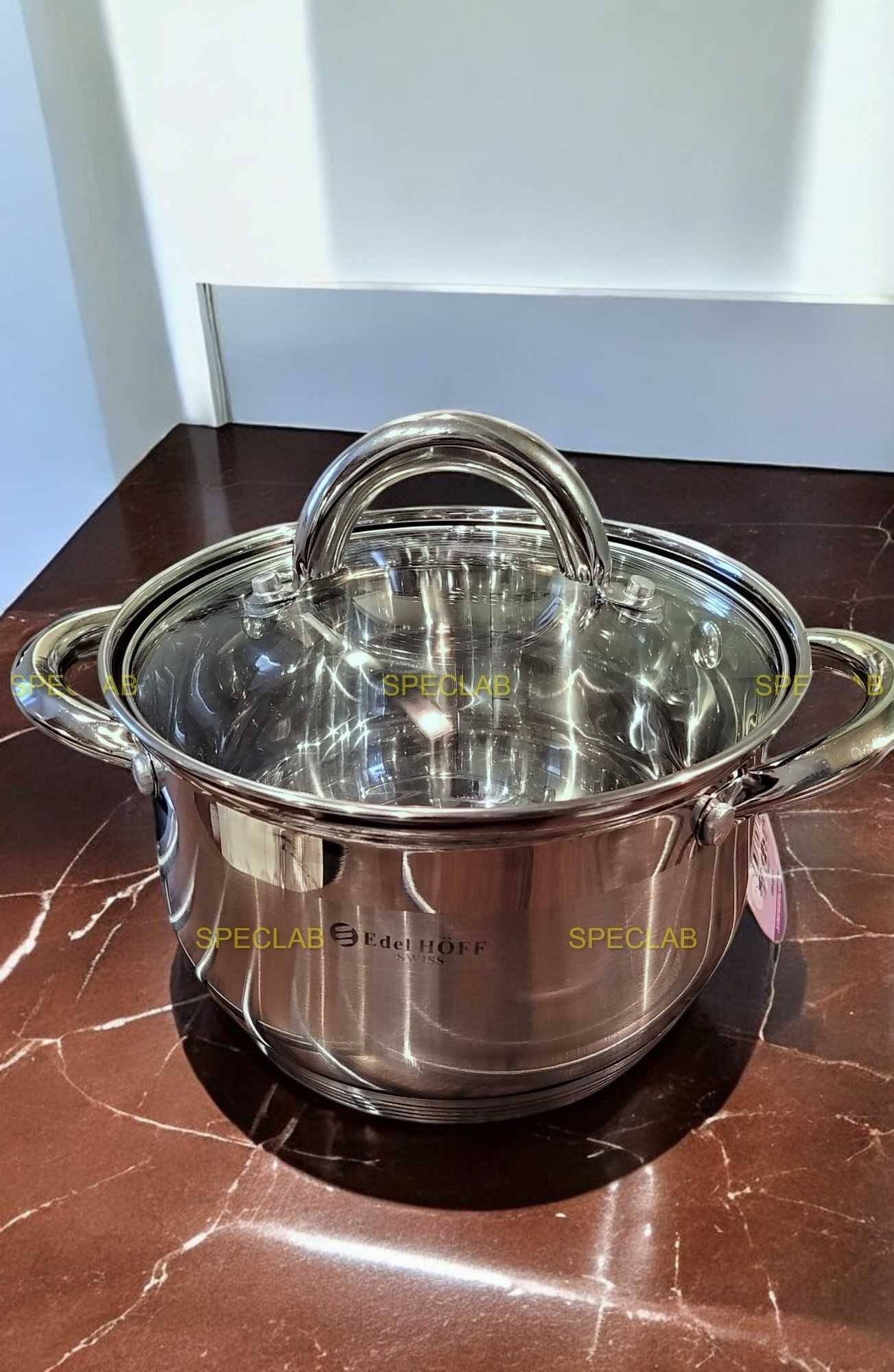 Zestaw garnkow EDELHOFF EH-9014 Gaz, indukcja, Halogen