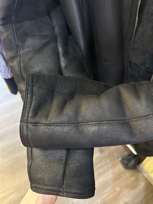 Чоловіча дублянка з хутра ягняти XL-L 50